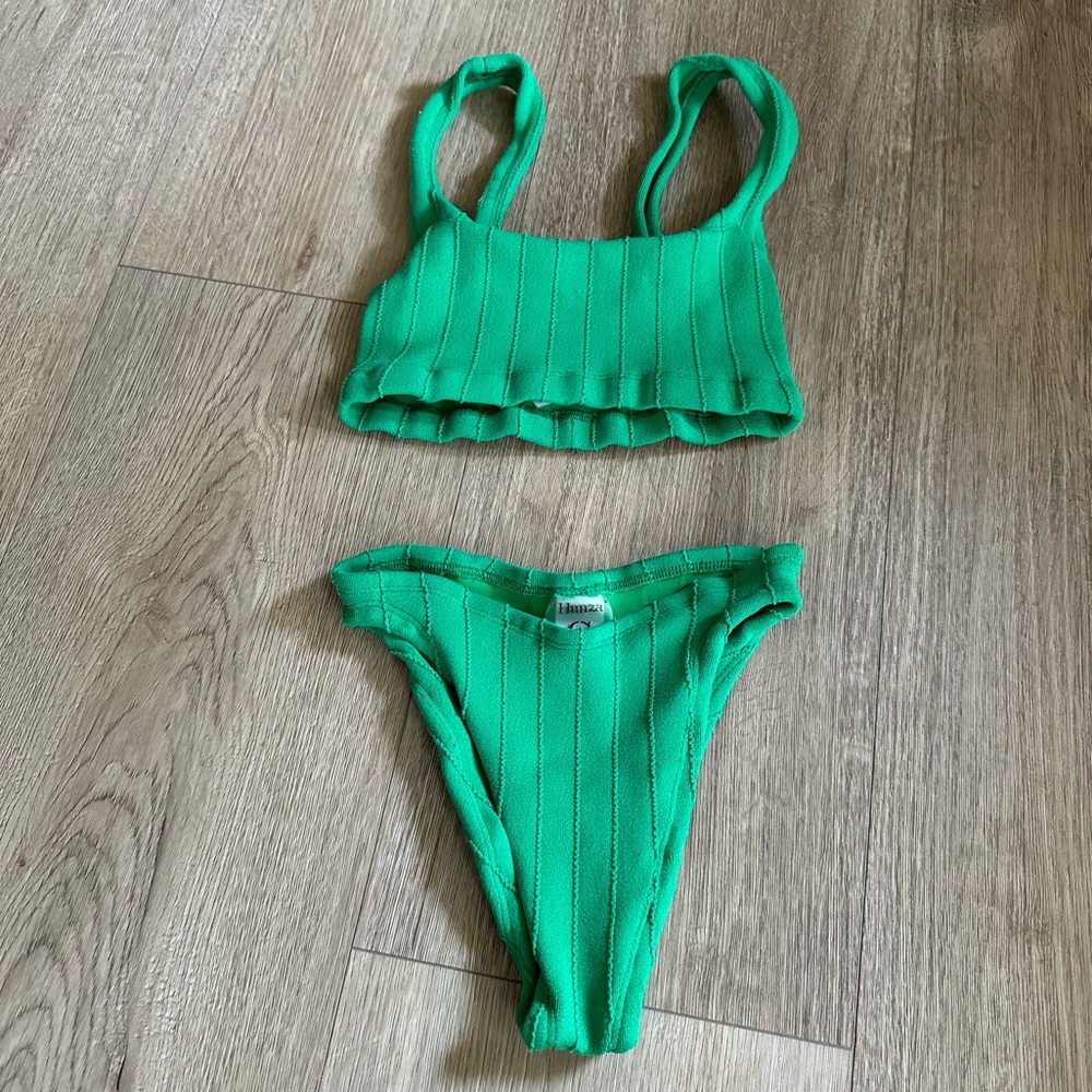 Hunza G Nile emerald bikini